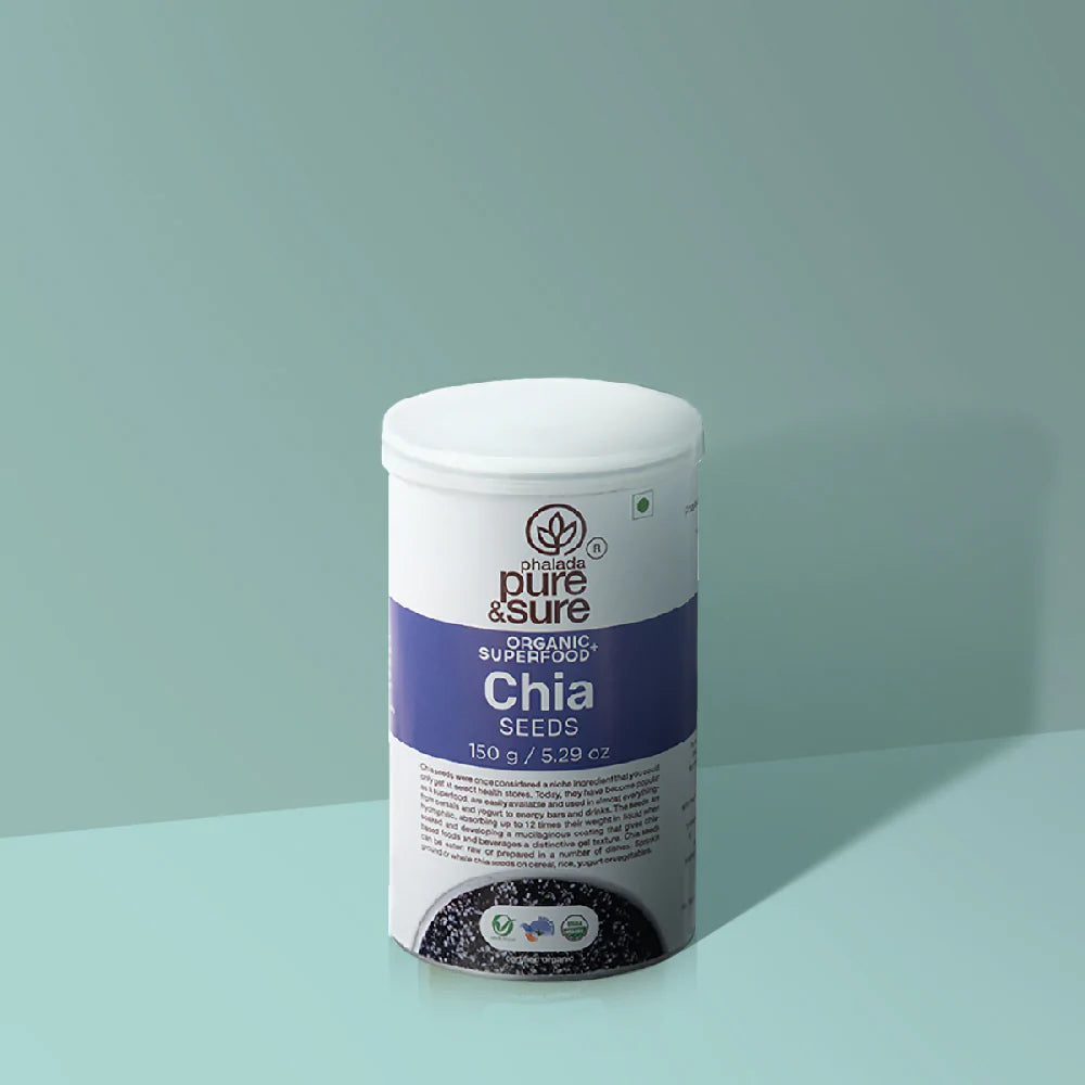 Organic Chia Seeds 150 g - Pure & Sure