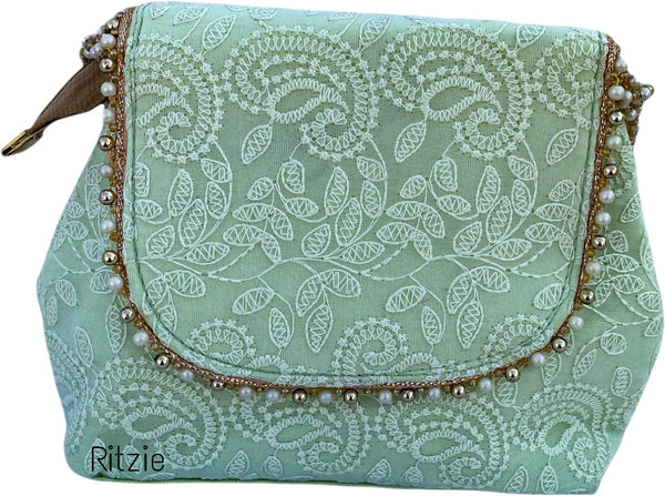 Buy hand mad deginer moti purse Online @ ₹499 from ShopClues