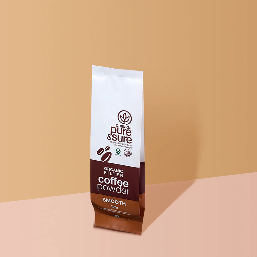 Organic Coffee Smooth-200 g-Pure & Sure