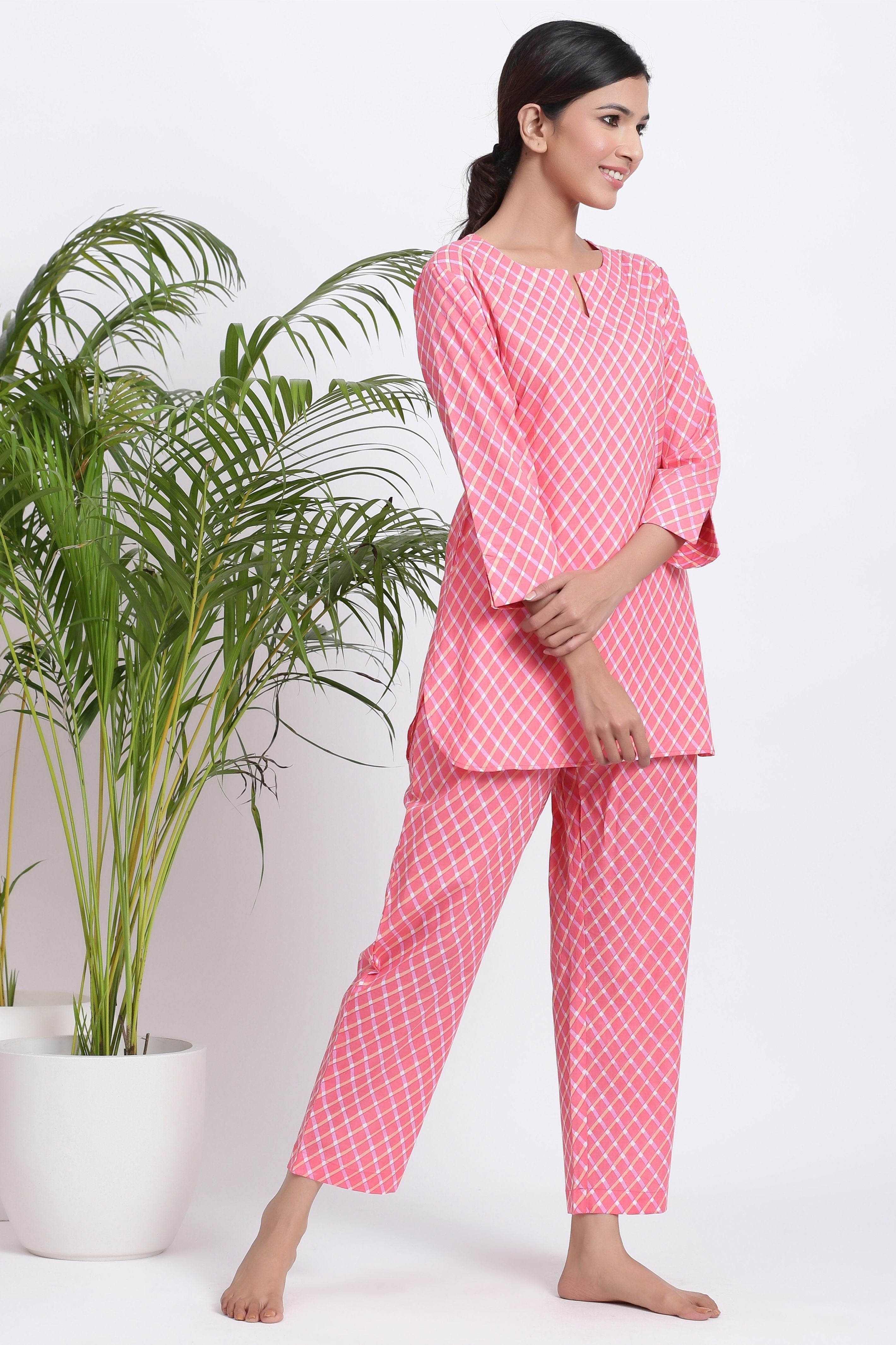 Women's Blush Pink Comfort Set - Gillori