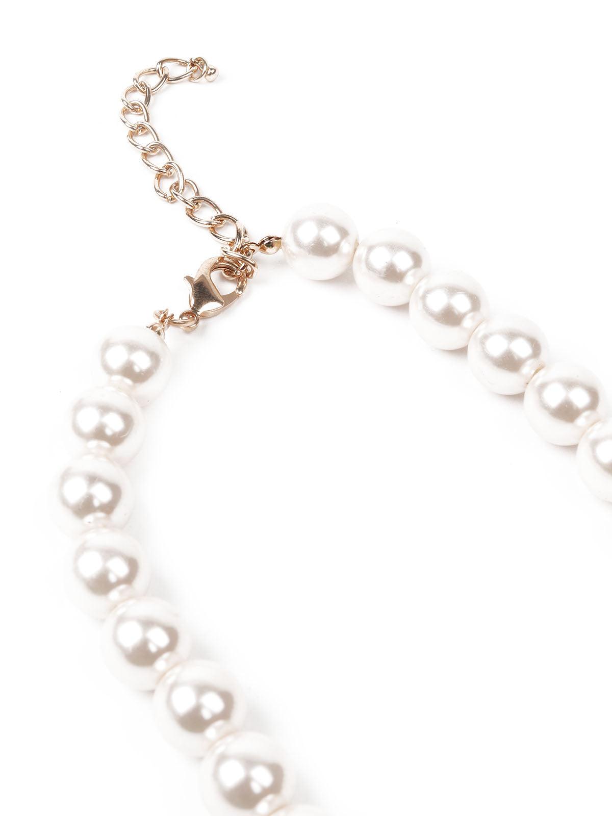 Women's Delicate Pearls Long Neckpiece - Odette