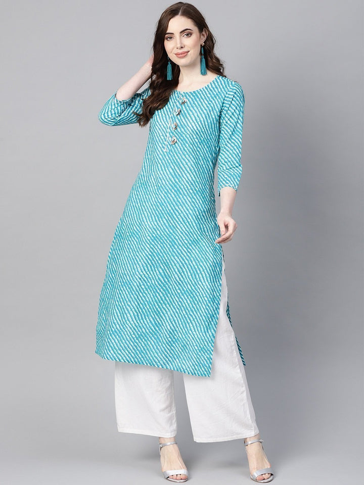 Women's Leheriya Kurta
