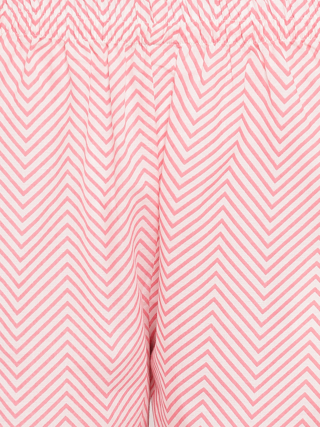 Women's Light Pink Cotton Kurta With Palazzo & Dupatta By Vbuyz (3Pcs Set)