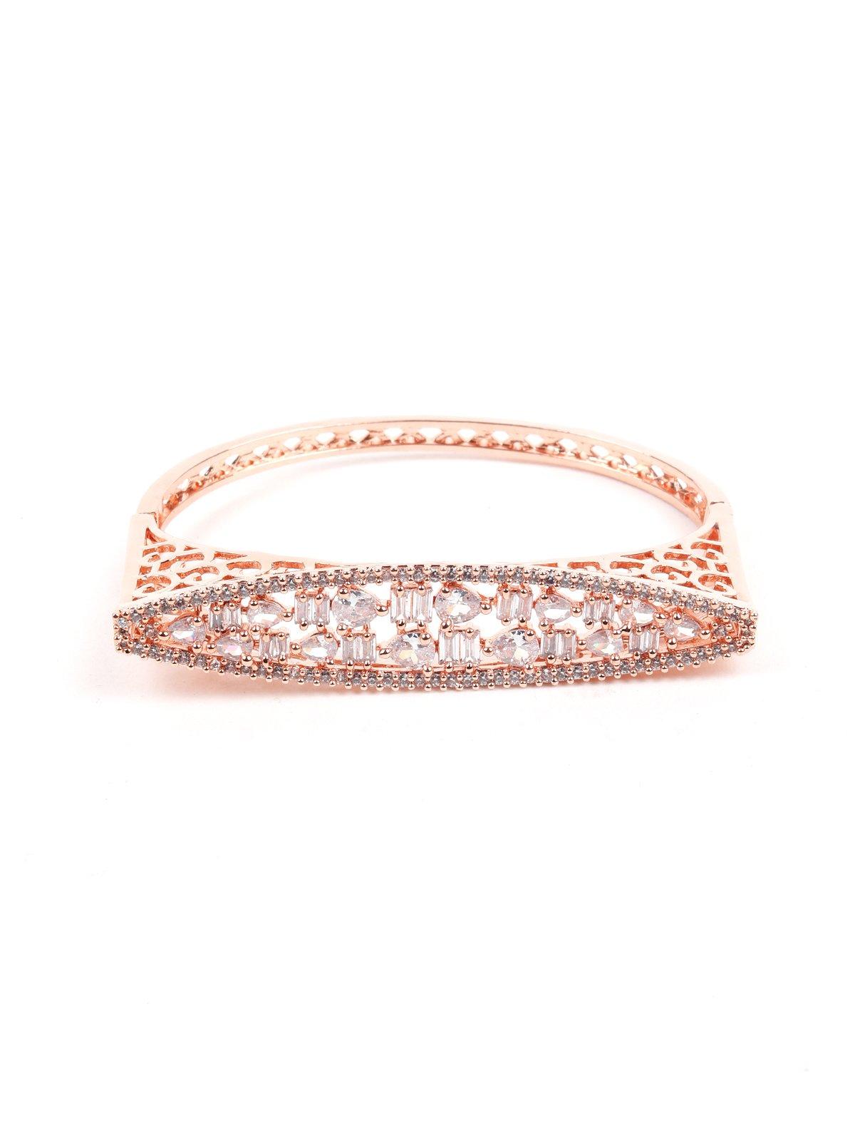 Women's Elegant Crystal-Embellished Bracelet - Odette