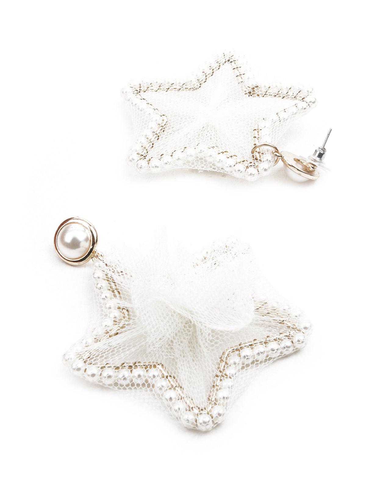 Women's Embellished Dangle Earrings - Odette