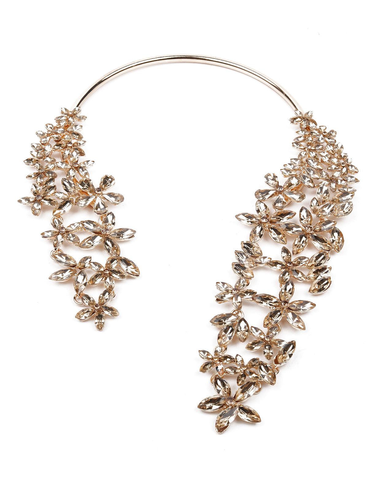 Women's Exquisite Crystal-Embellished Necklace - Odette