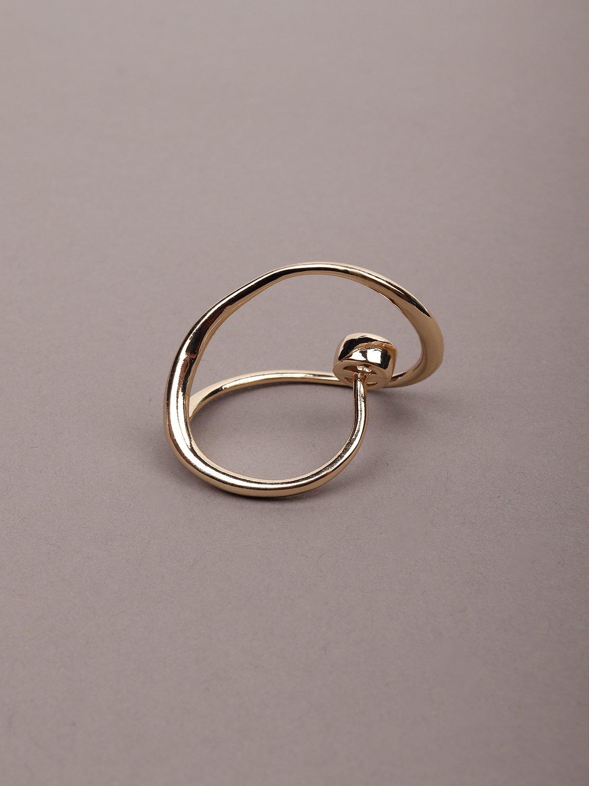 Women's Exquisite Designer Studded Ring - Odette