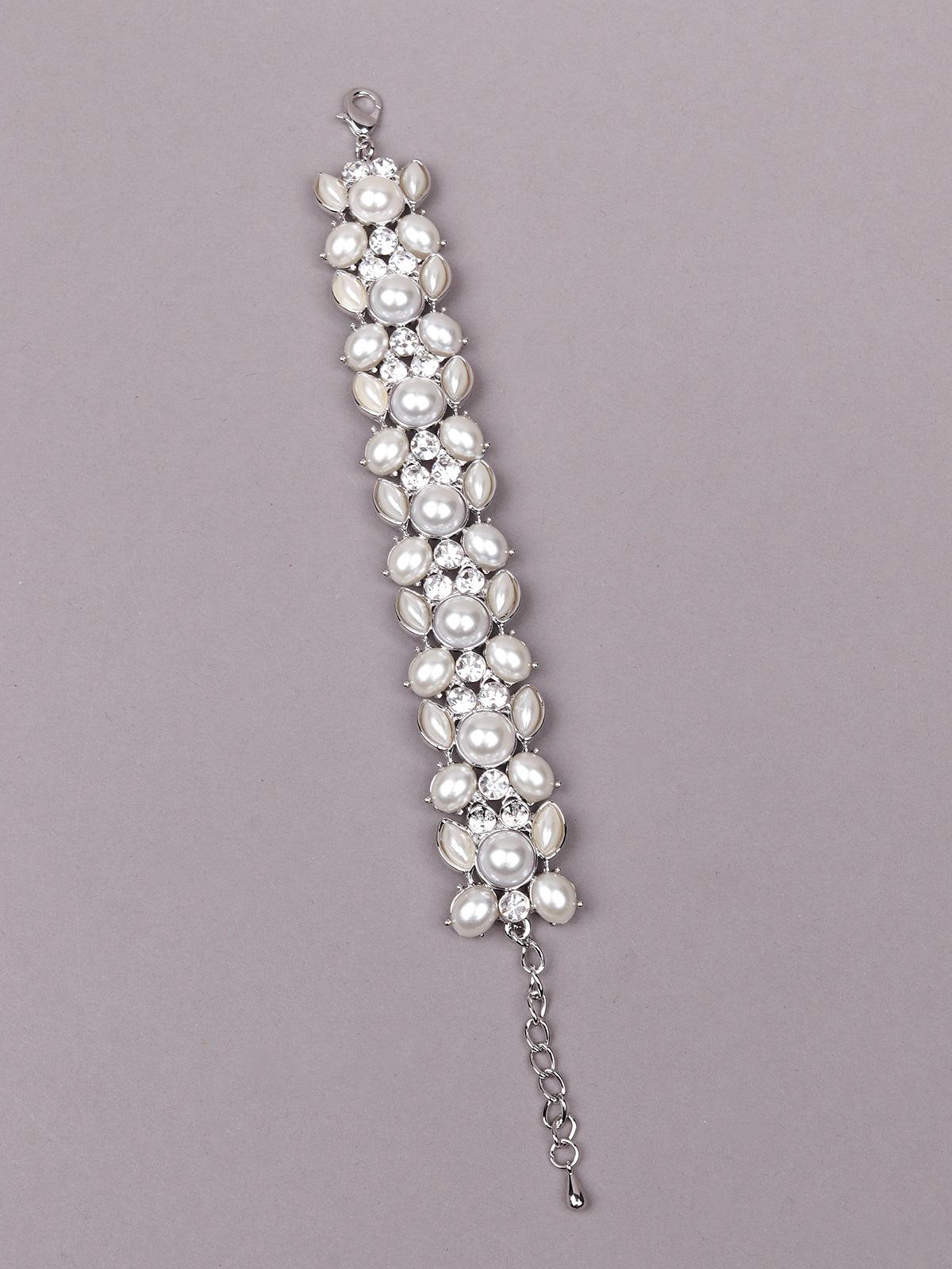 Women's Exquisite Pearl Choker Necklace Set - Odette