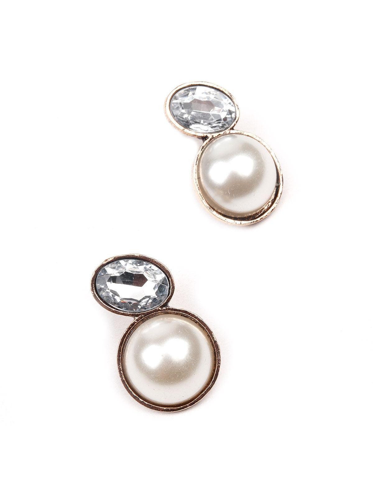 Women's Exquisite Rounded Statement Earrings - Odette