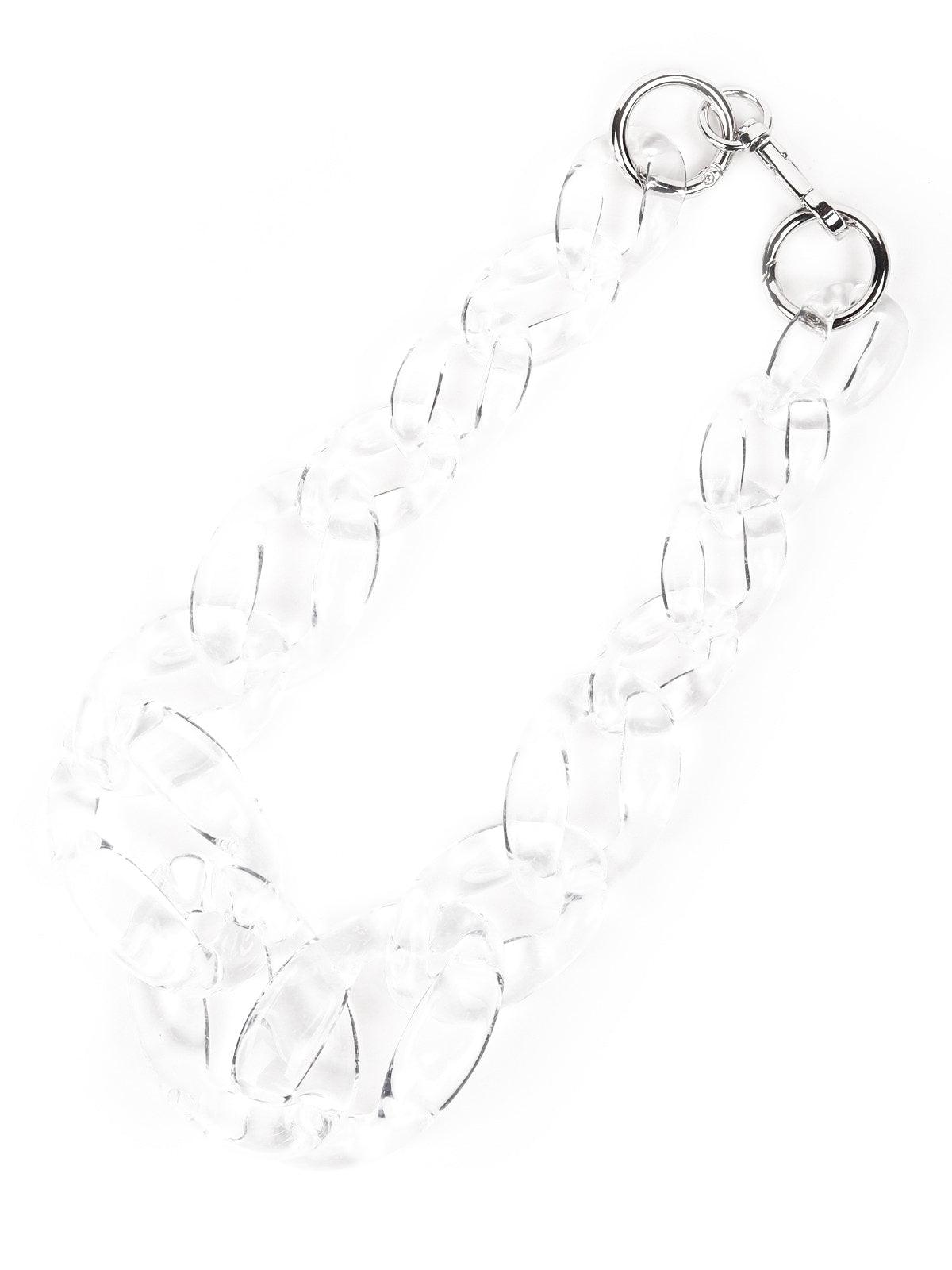 Women's Fashion-Forward Chunky Transparent Necklace - Odette