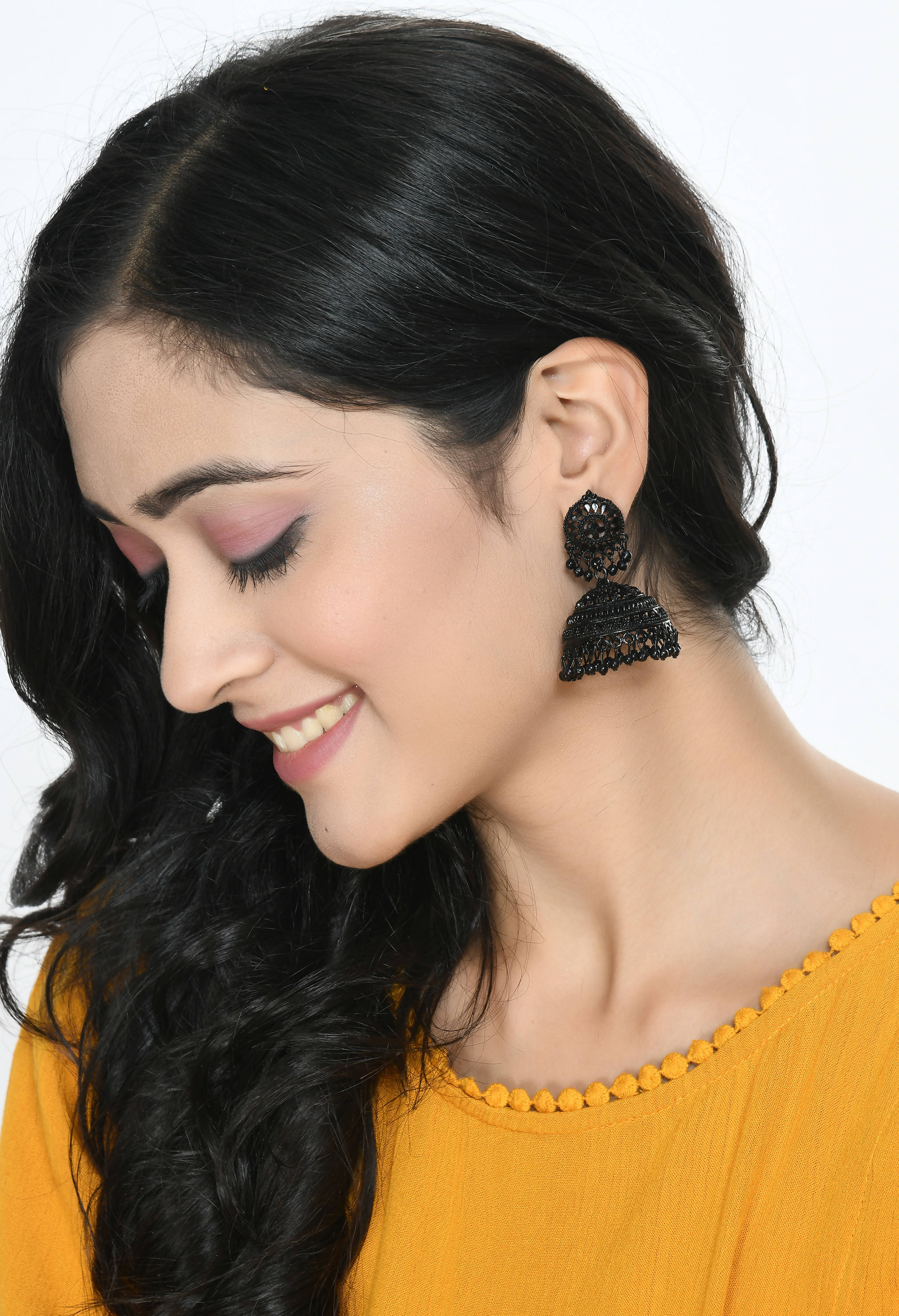 Latest design Black color Earrings