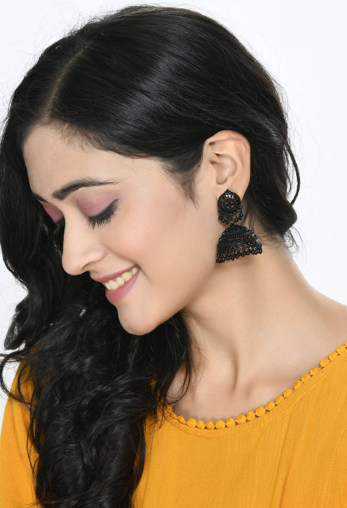 Latest design Black color Earrings