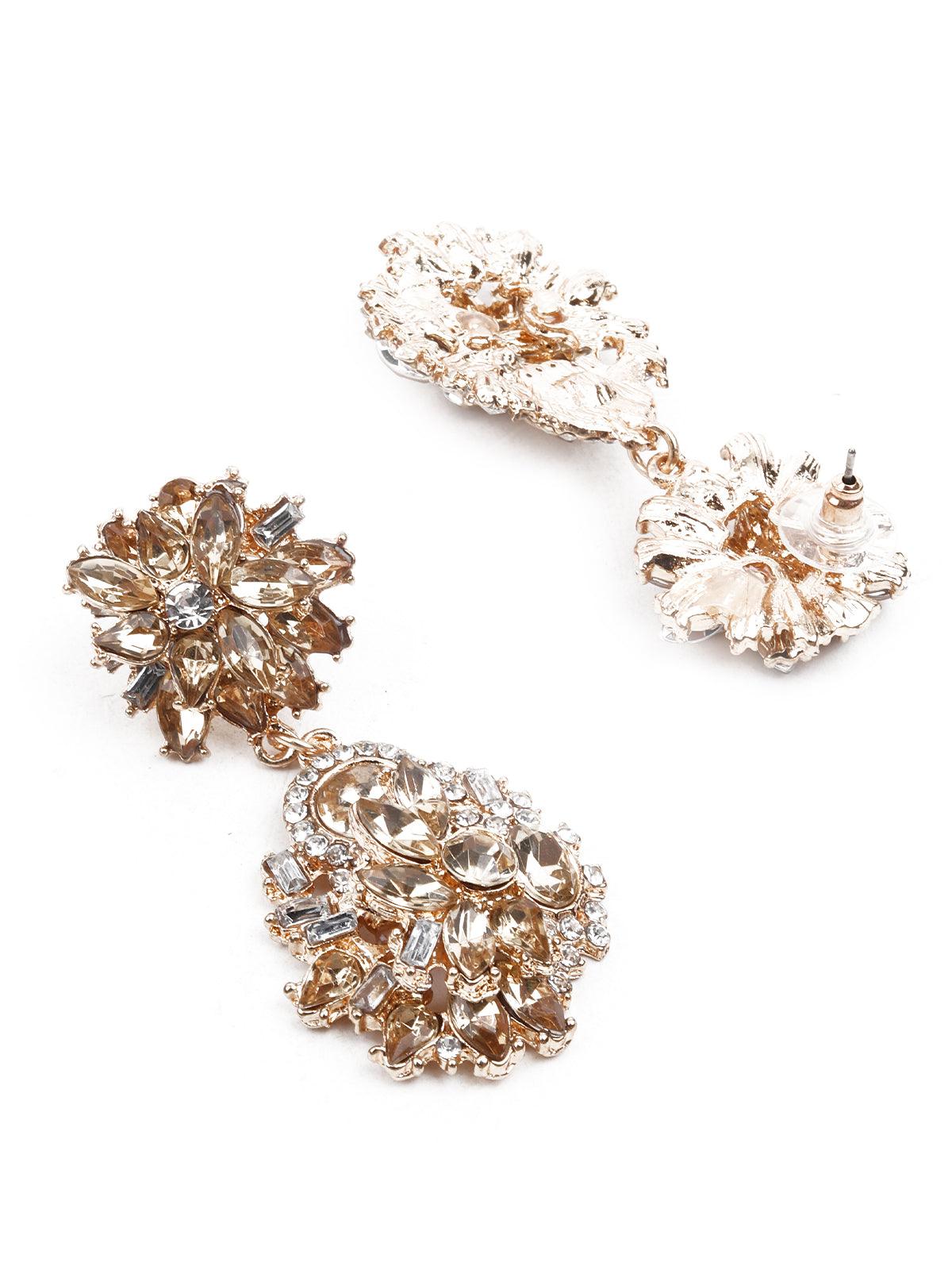 Women's Gold Dangle Earrings - Odette