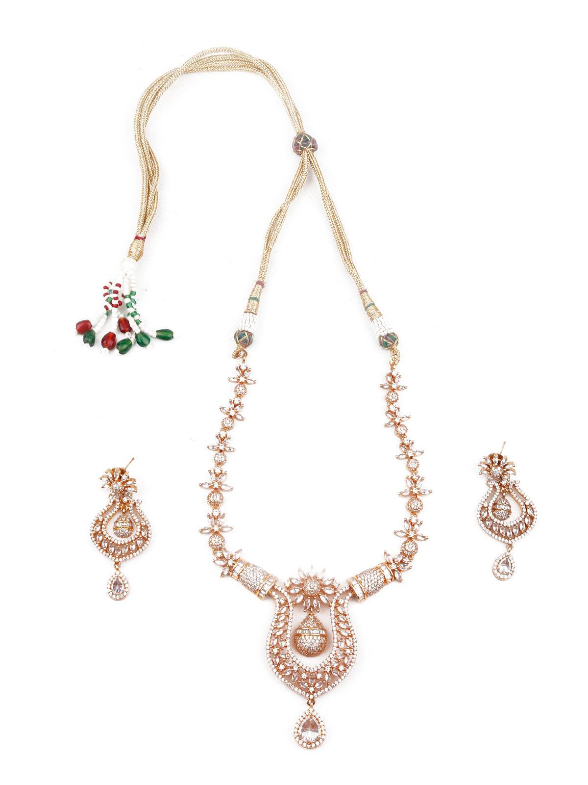 Women's Gold Necklace Set - Odette
