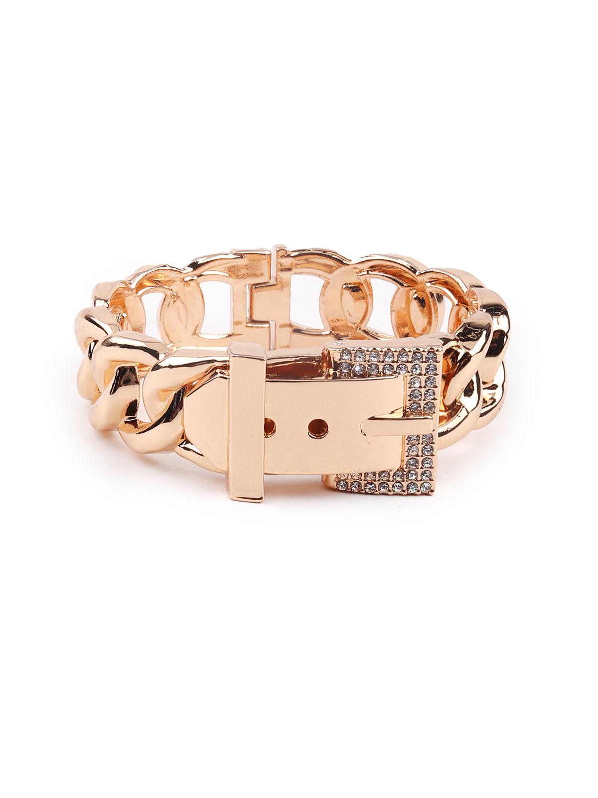 Women's Gold-Tone Chained Bracelet For Women - Odette