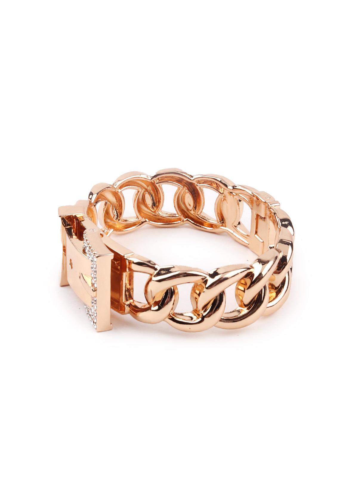 Women's Gold-Tone Chained Bracelet For Women - Odette