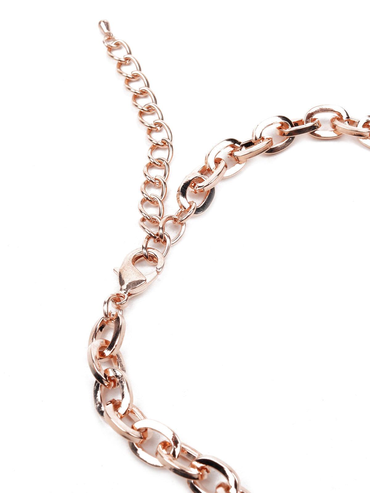 Women's Gold-Tone Embellished Pearl Necklace - Odette