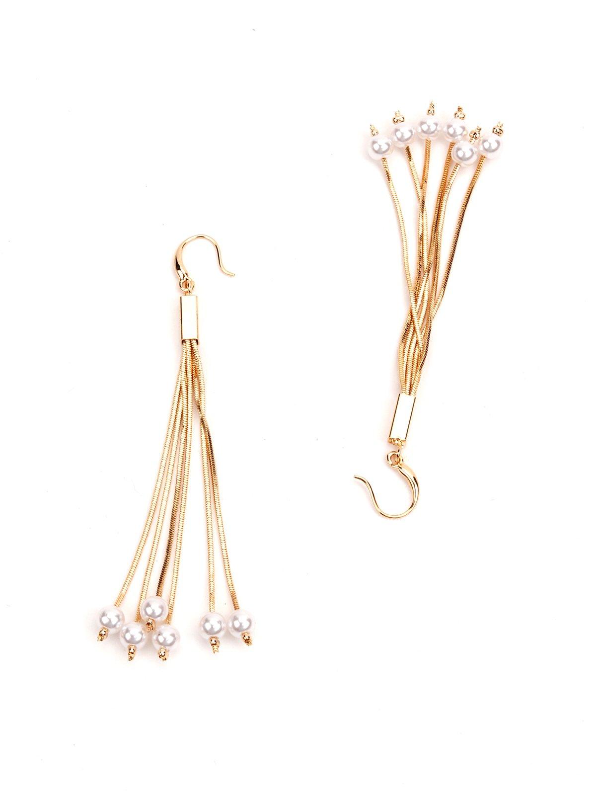 Women's Golden Tassel Earrings - Odette