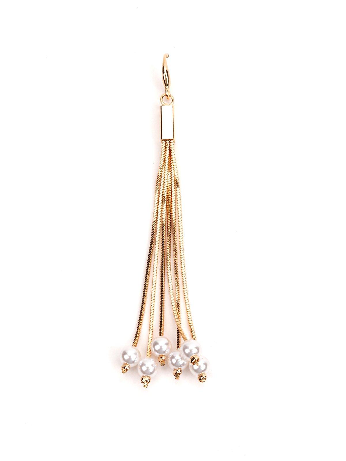 Women's Golden Tassel Earrings - Odette