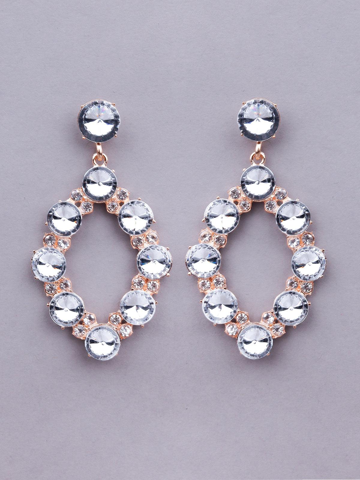 Women's Gorgeous Artificial Crystal Drop Earrings - Odette
