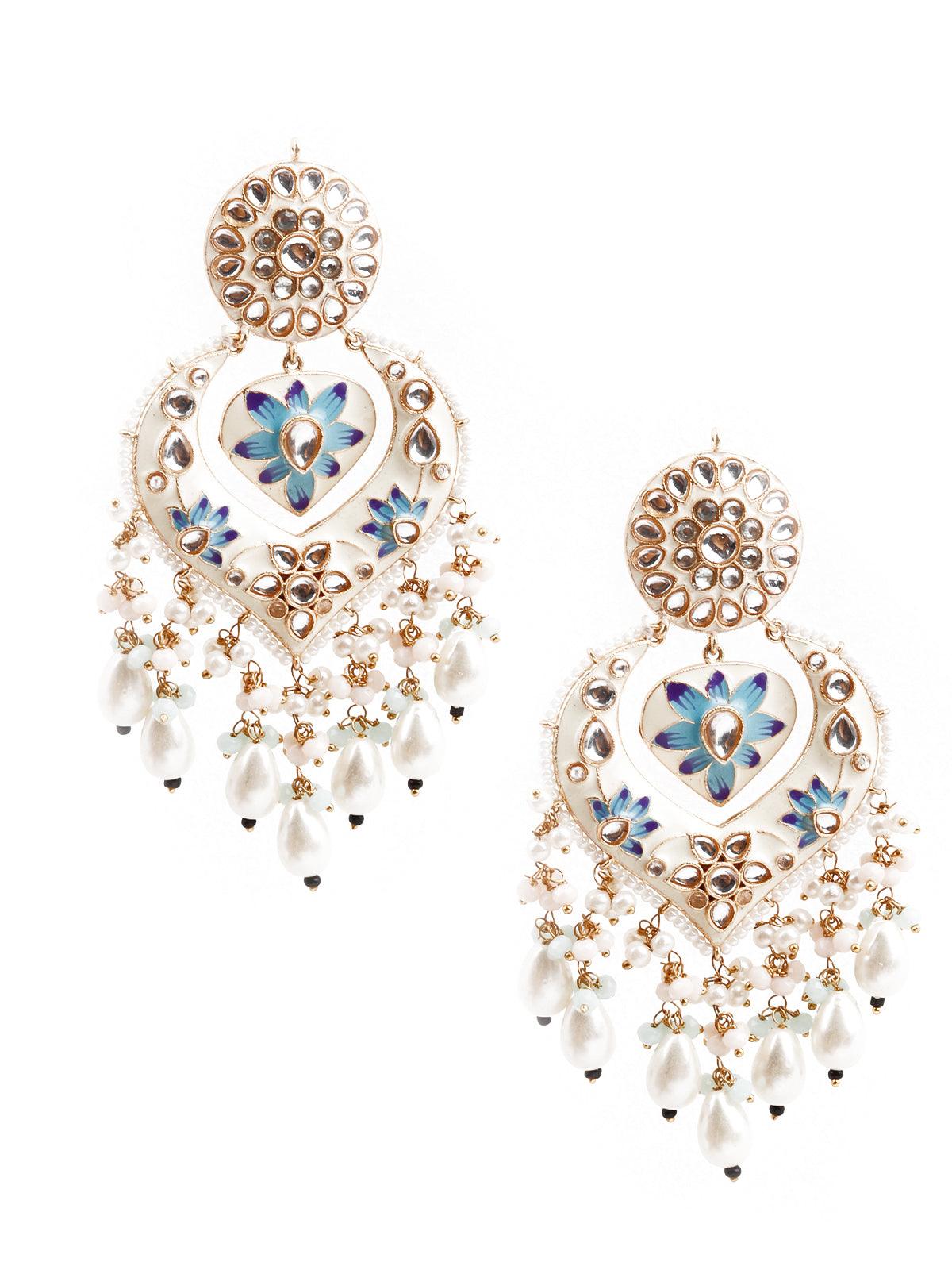 Women's Gorgeous Chandelier Statement Earrings - Odette