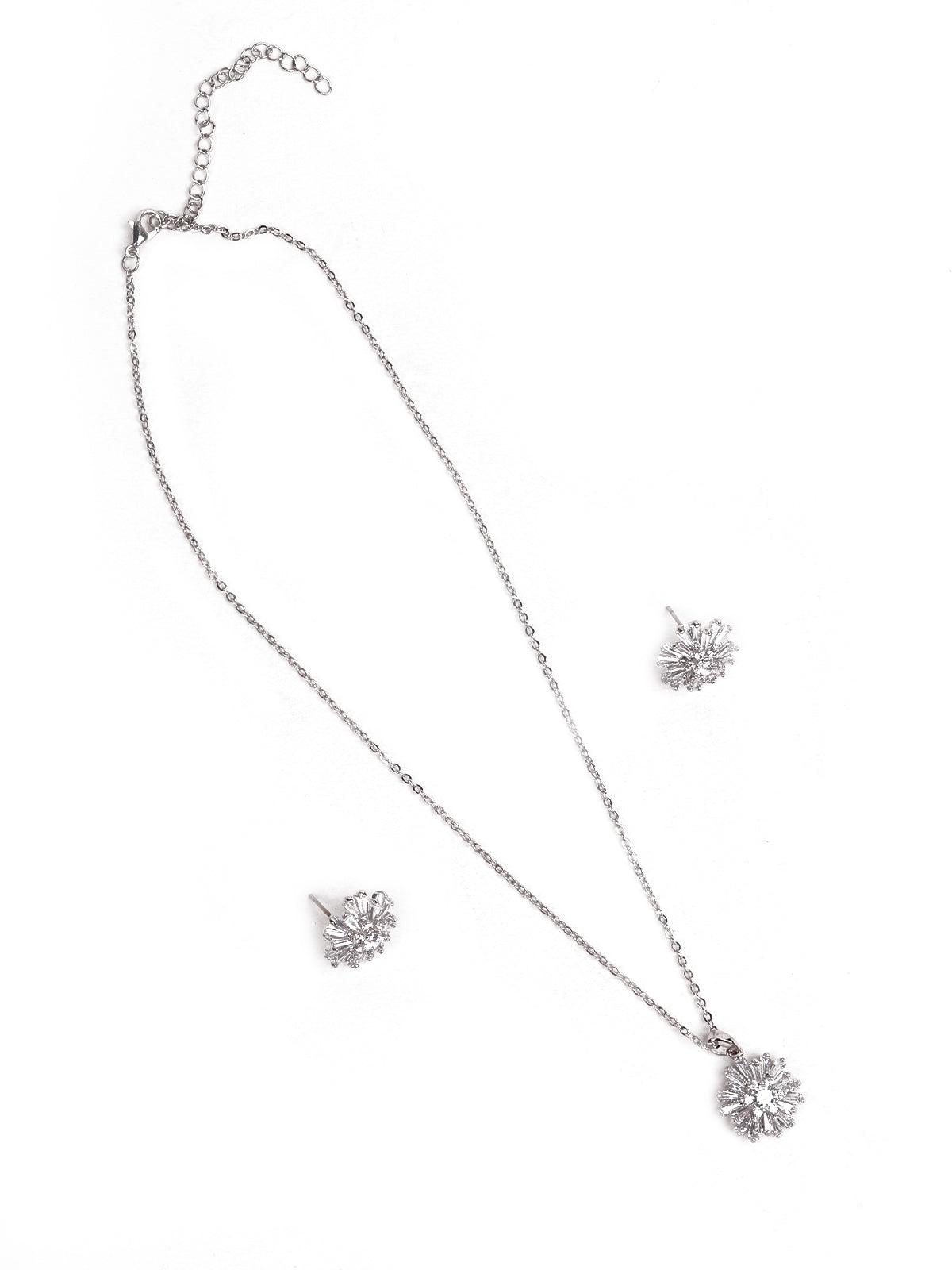 Women's Gorgeous Crystal Beautiful Necklace Set - Odette