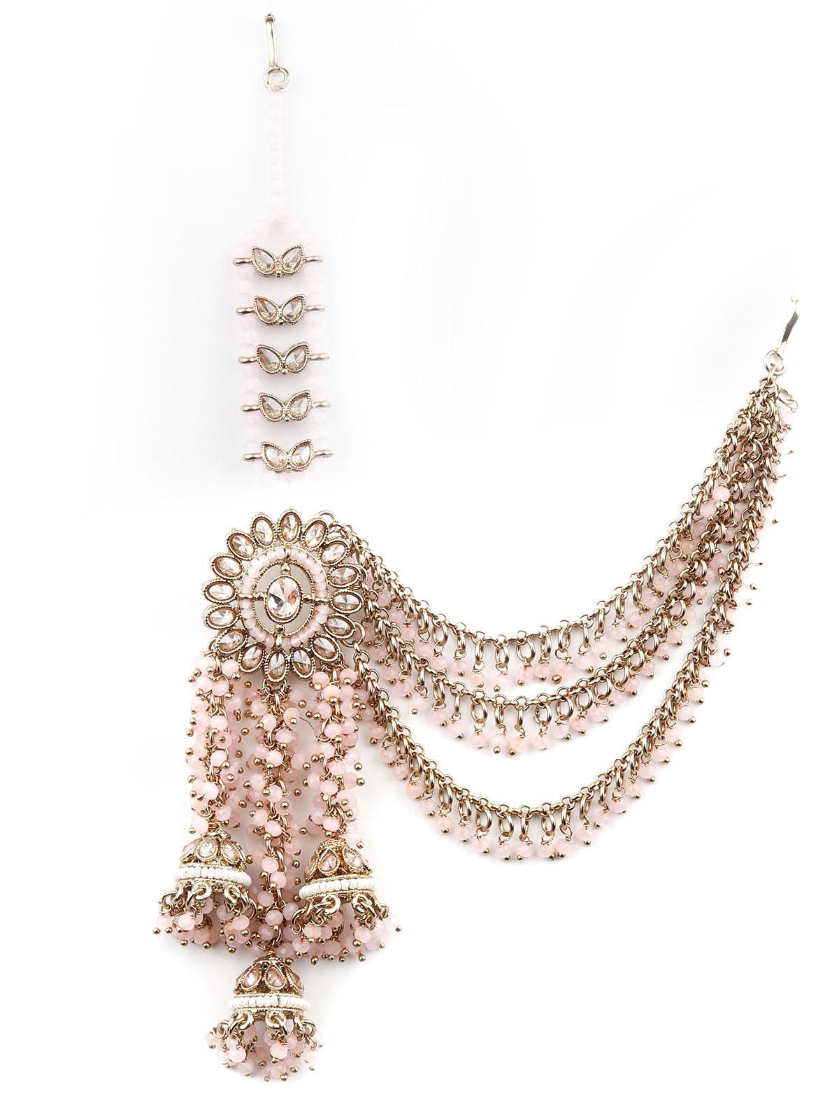 Women's Gorgeous Fully Embellished Ear Chain - ODETTE