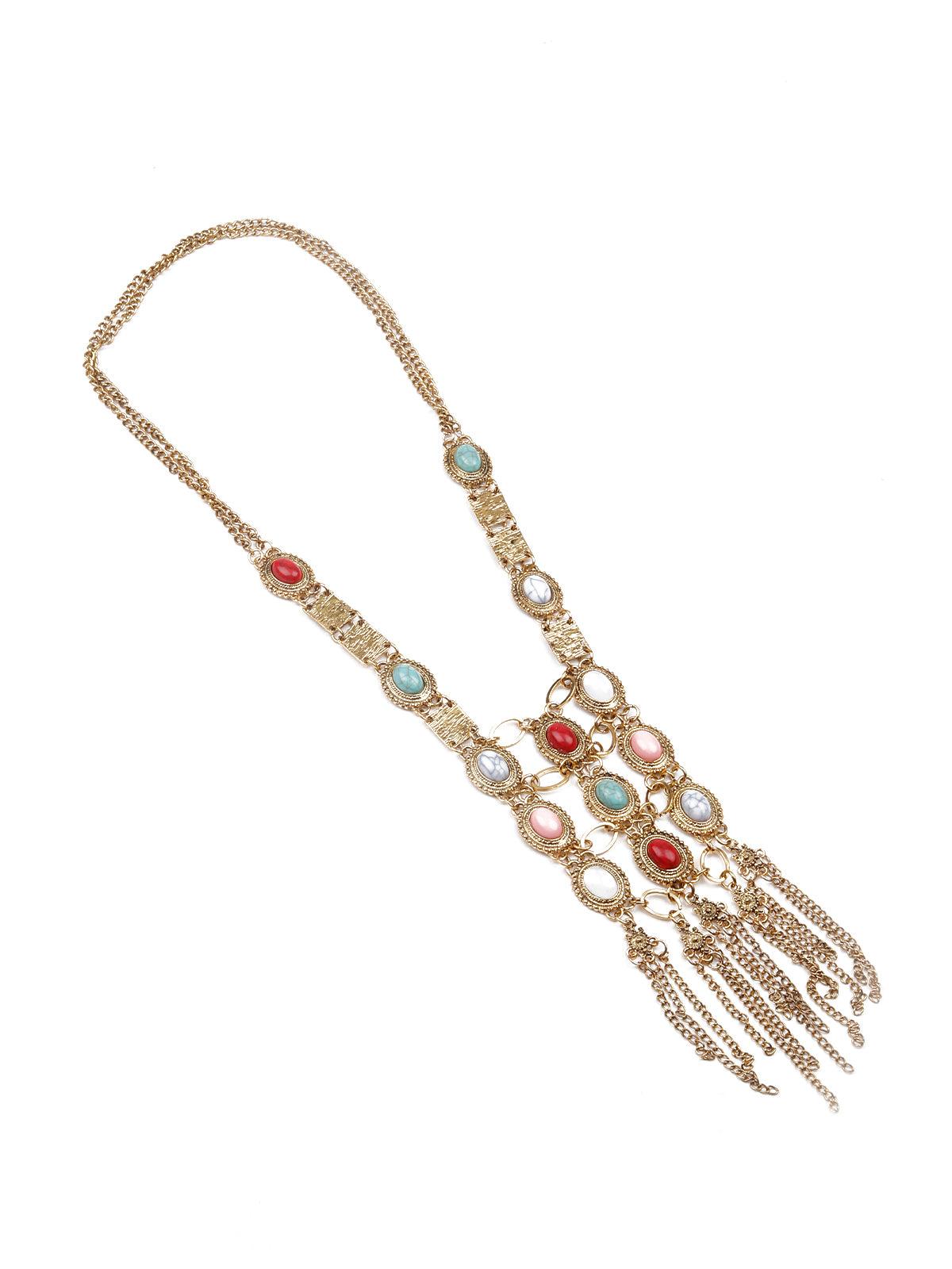 Women's Gorgeous Gold Boho Style Necklace For Women - Odette