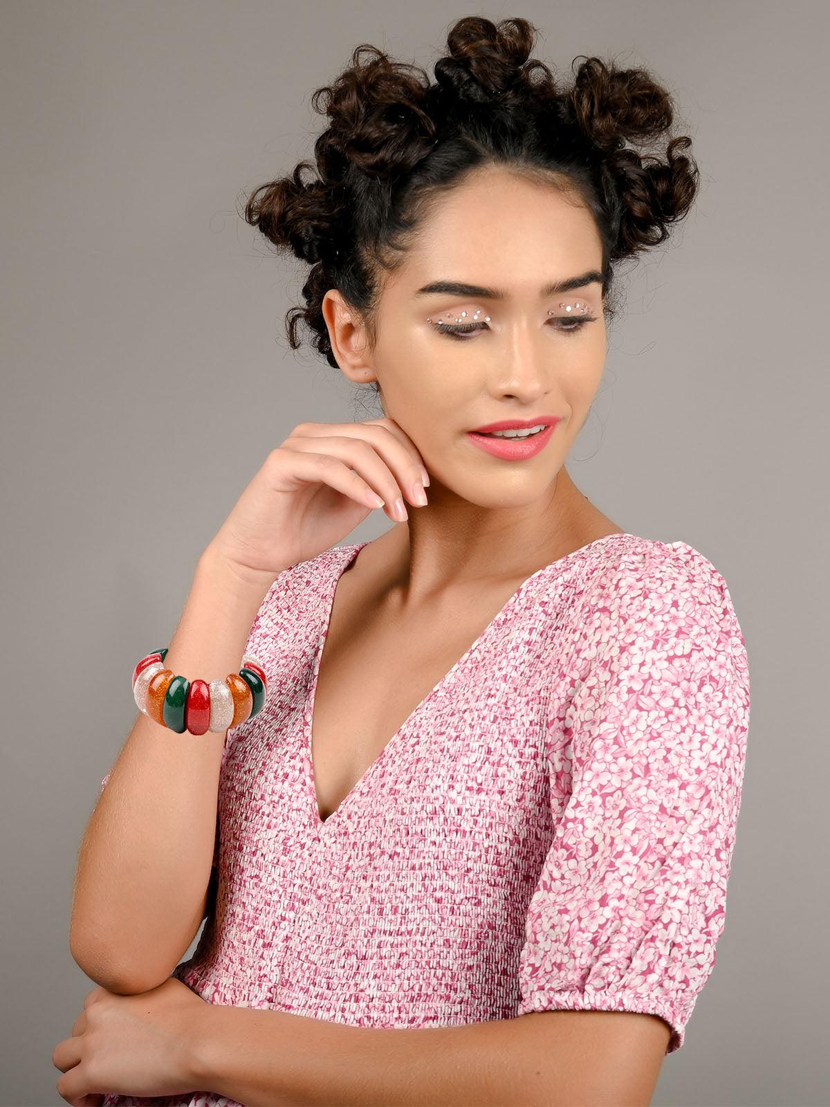 Women's Gorgeous Multicoloured Bracelet For Women - ODETTE