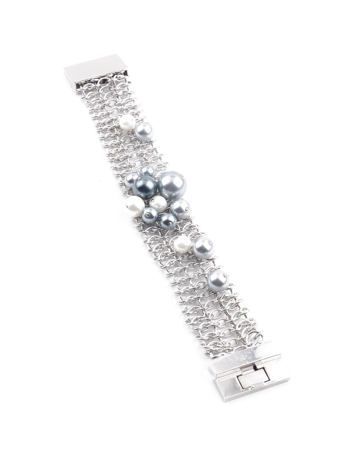 Women's Gorgeous Silver Tone Alluring Bracelet - Odette