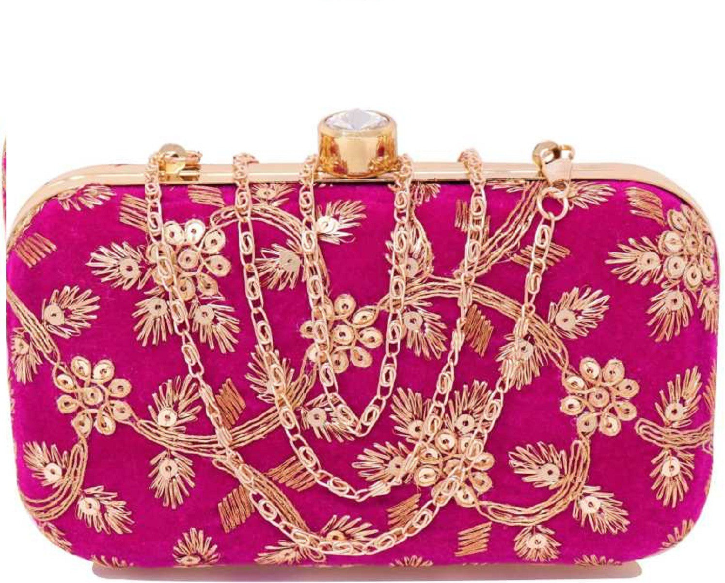 Women's Combo Of Clutch And Potli For Wedding - Ritzie