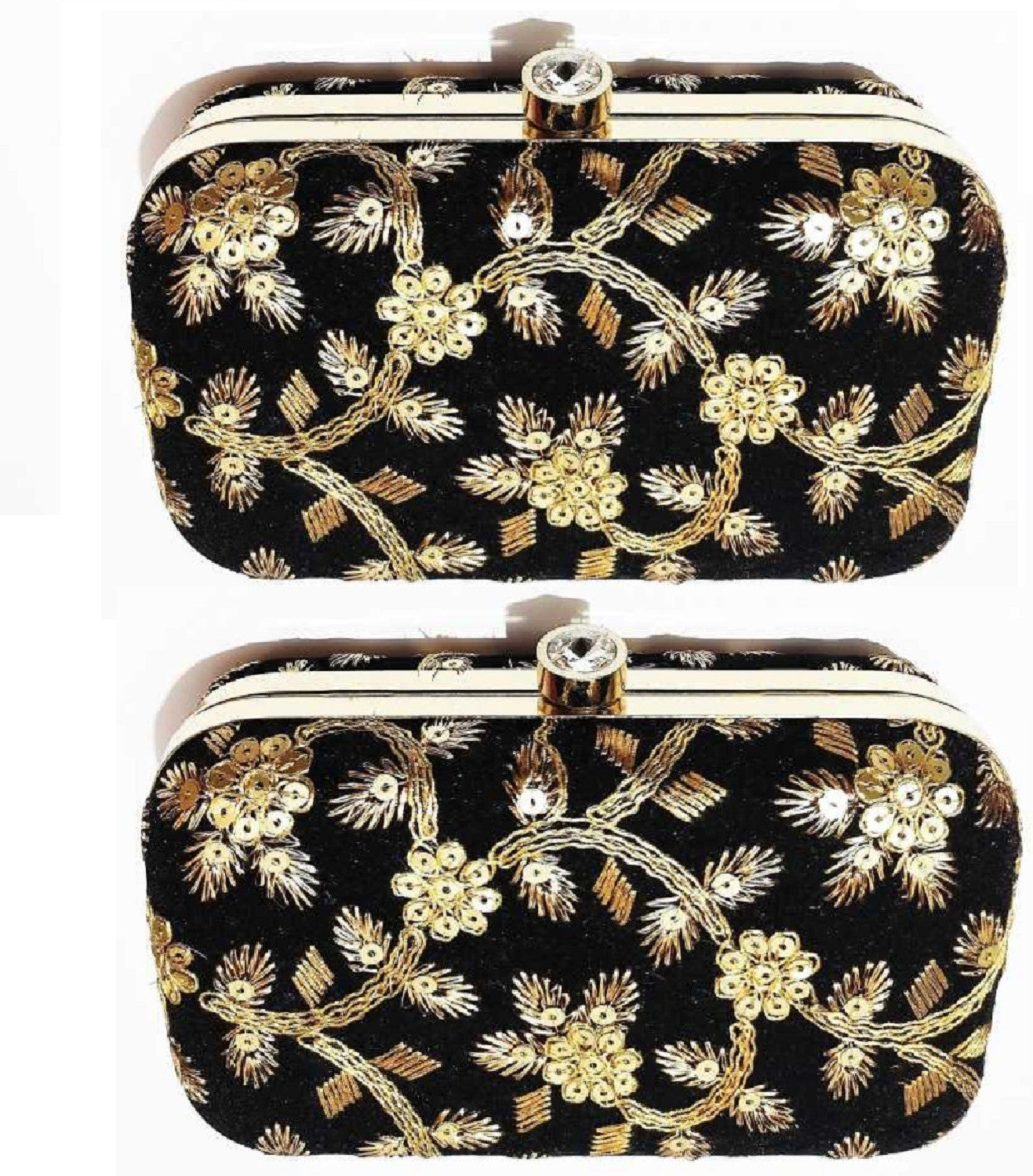 Trendy Embroidery party Wear Clutches – BAGS BAZAAR