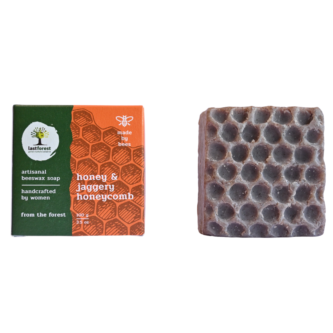 Artisanal Handmade 'Honeycomb' Beeswax Soap Pack - Last Forest