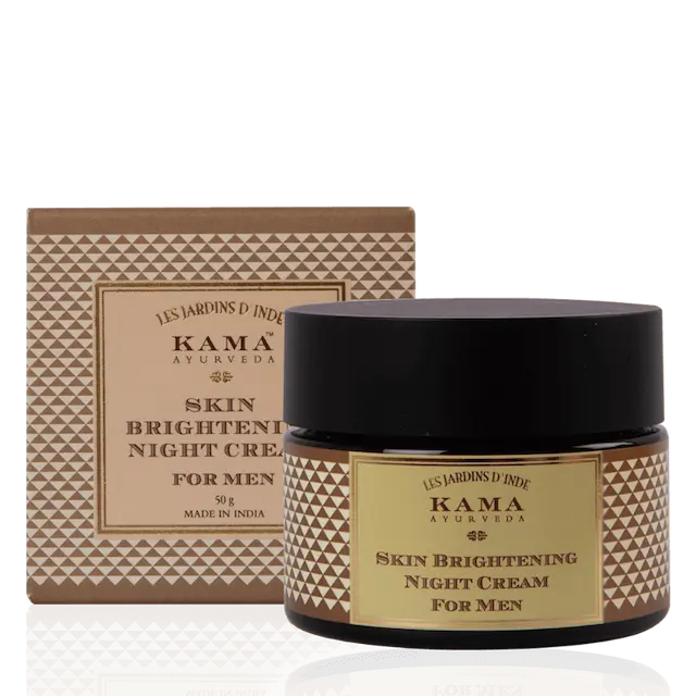 Skin Brightening Night Cream For Men - Kama Ayurveda
