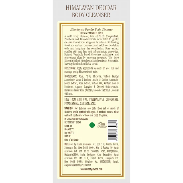 Himalayan Deodar Body Cleanser