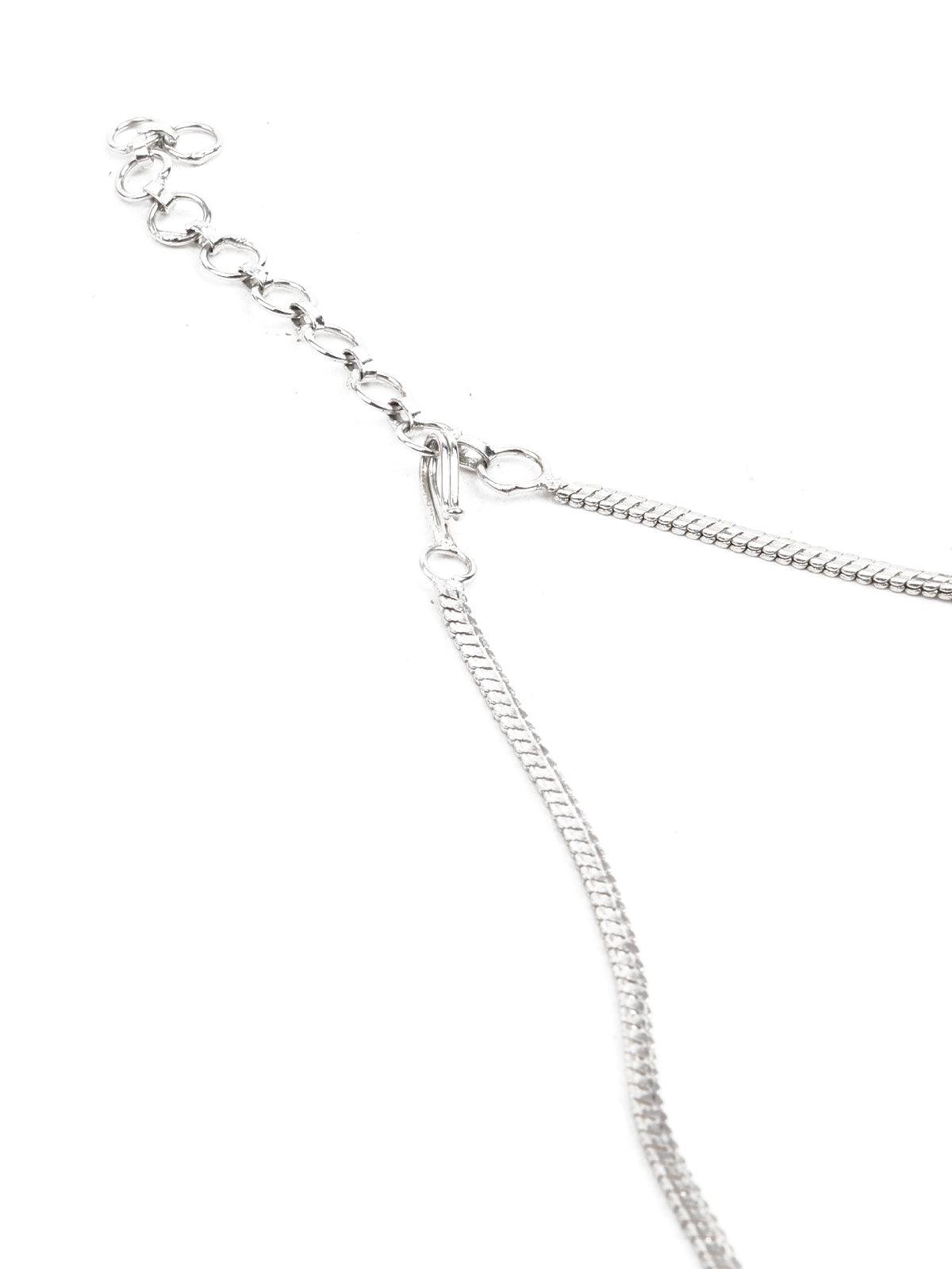 Women's Lovely White Choker Necklace - Odette
