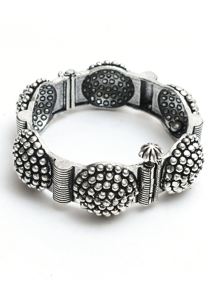Johar Kamal Silver-Replica Bangles cum Bracelet