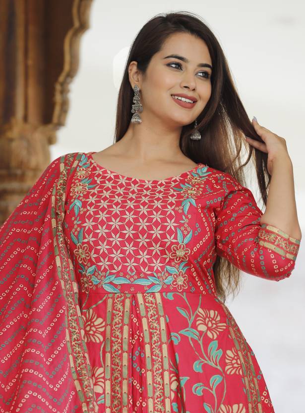 Women's Kurta And Palazzo Set Viscose Rayon