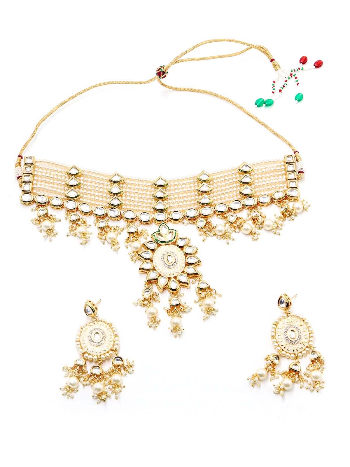 Women's Margarite Pearl Necklace Set - Odette