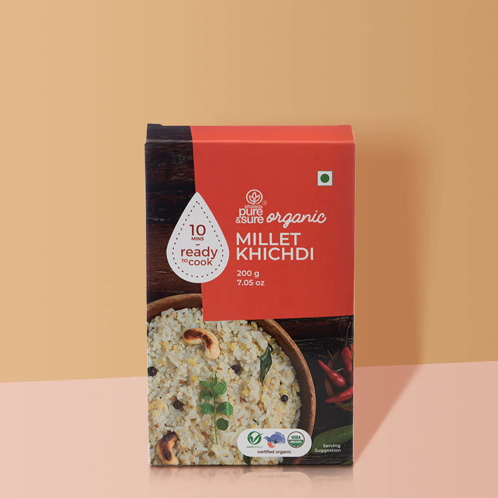 Organic Millet Khichdi-200 g-Pure & Sure
