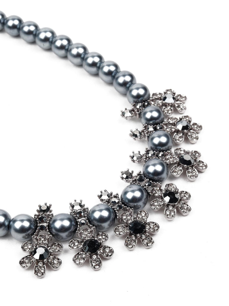 Women's Moonlight Beaded Embellished Necklac