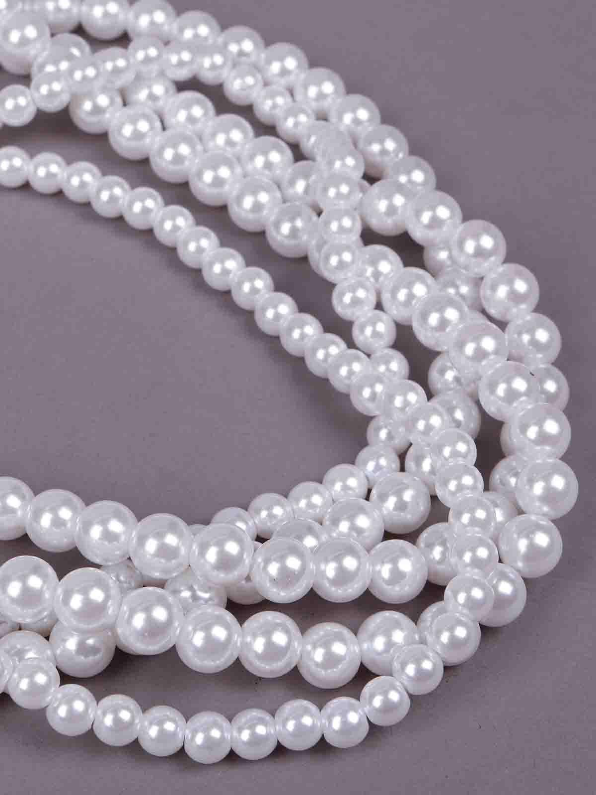 Women's Multilayered Pearl Elegant Necklace - Odette