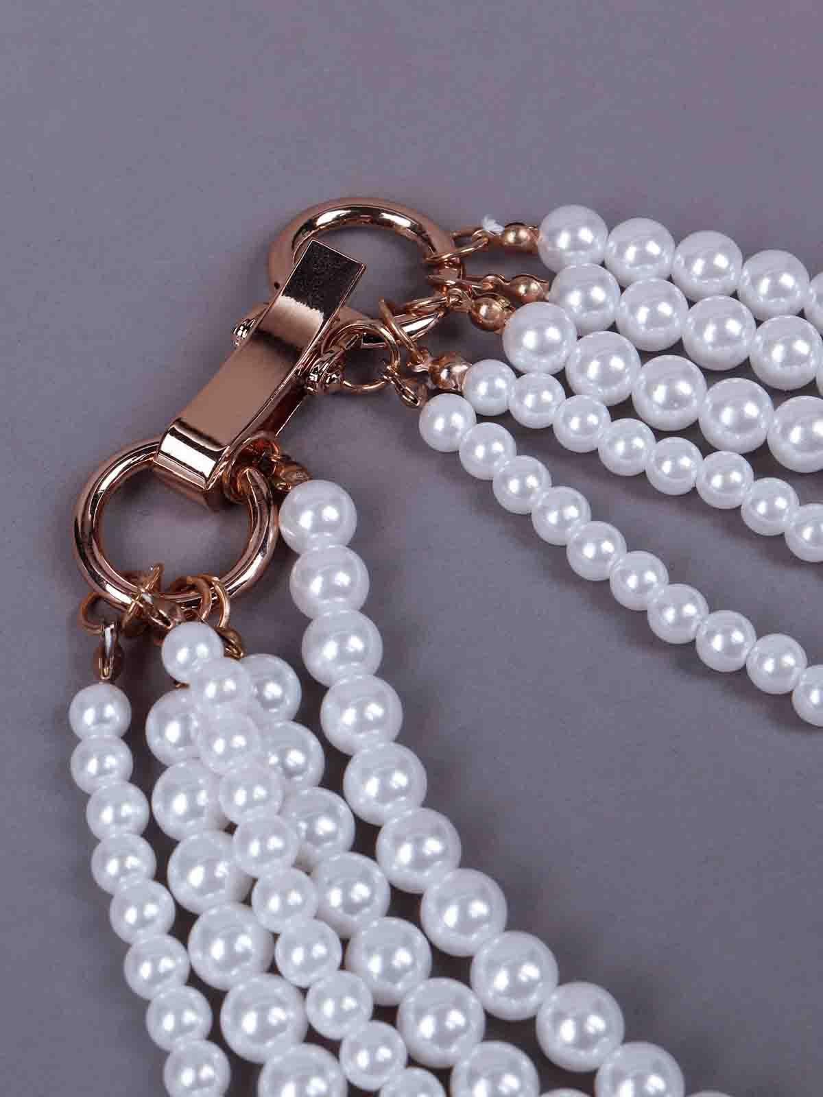 Women's Multilayered Pearl Elegant Necklace - Odette