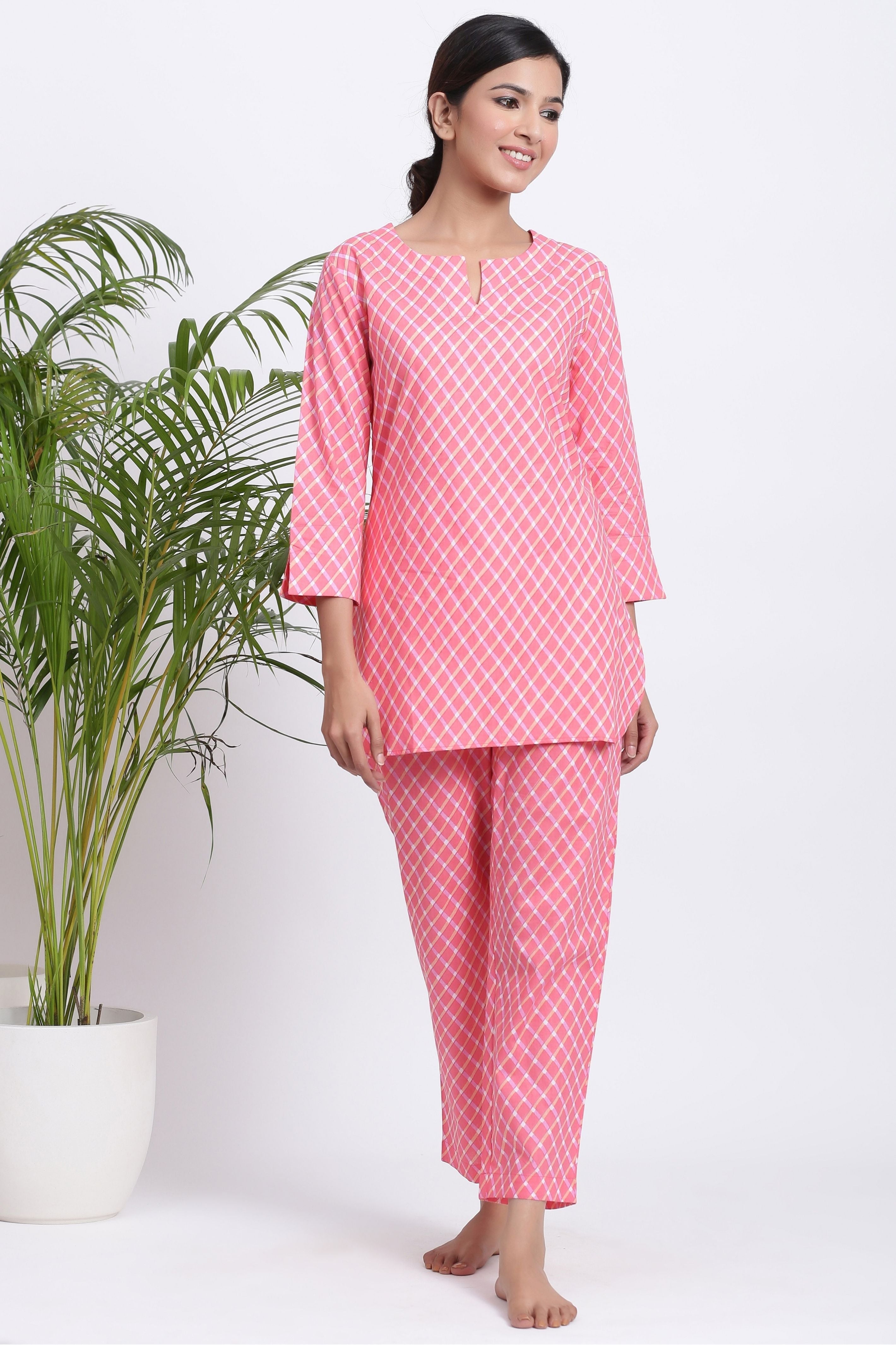 Women's Blush Pink Comfort Set - Gillori