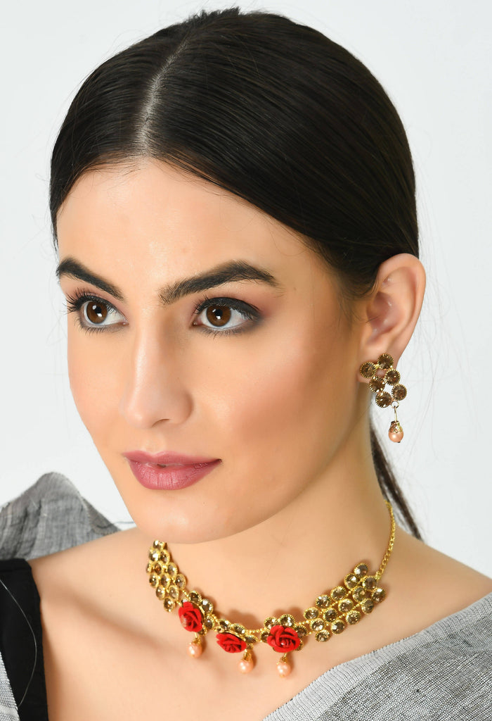 Johar Kamal Designer Necklace with Ear