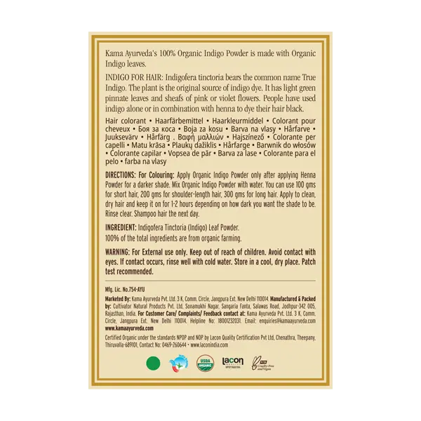 Organic Indigo Powder