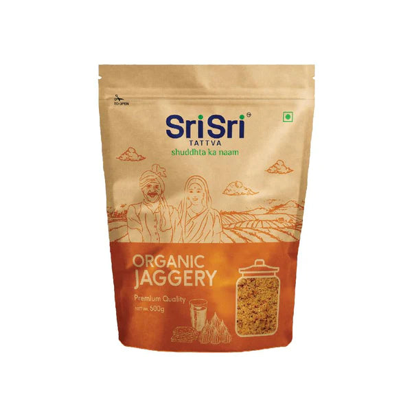 Organic Jaggery, 500g ( Powdered From ) - Sri Sri Tattva