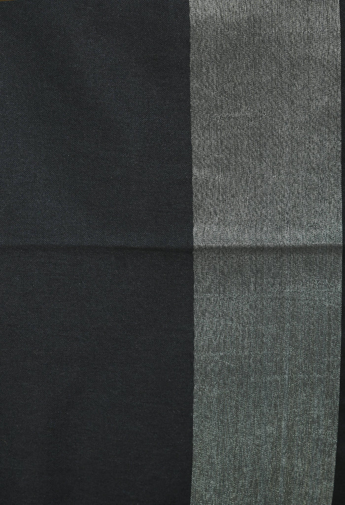 Women's Bhagalpuri Handloom Cotton White Color Saree Mfsaree_030