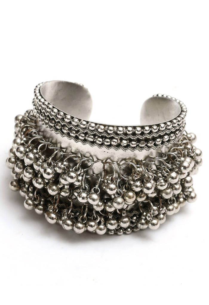 Johar Kamal Trendy Oxidized Ghungru design Bracelet
