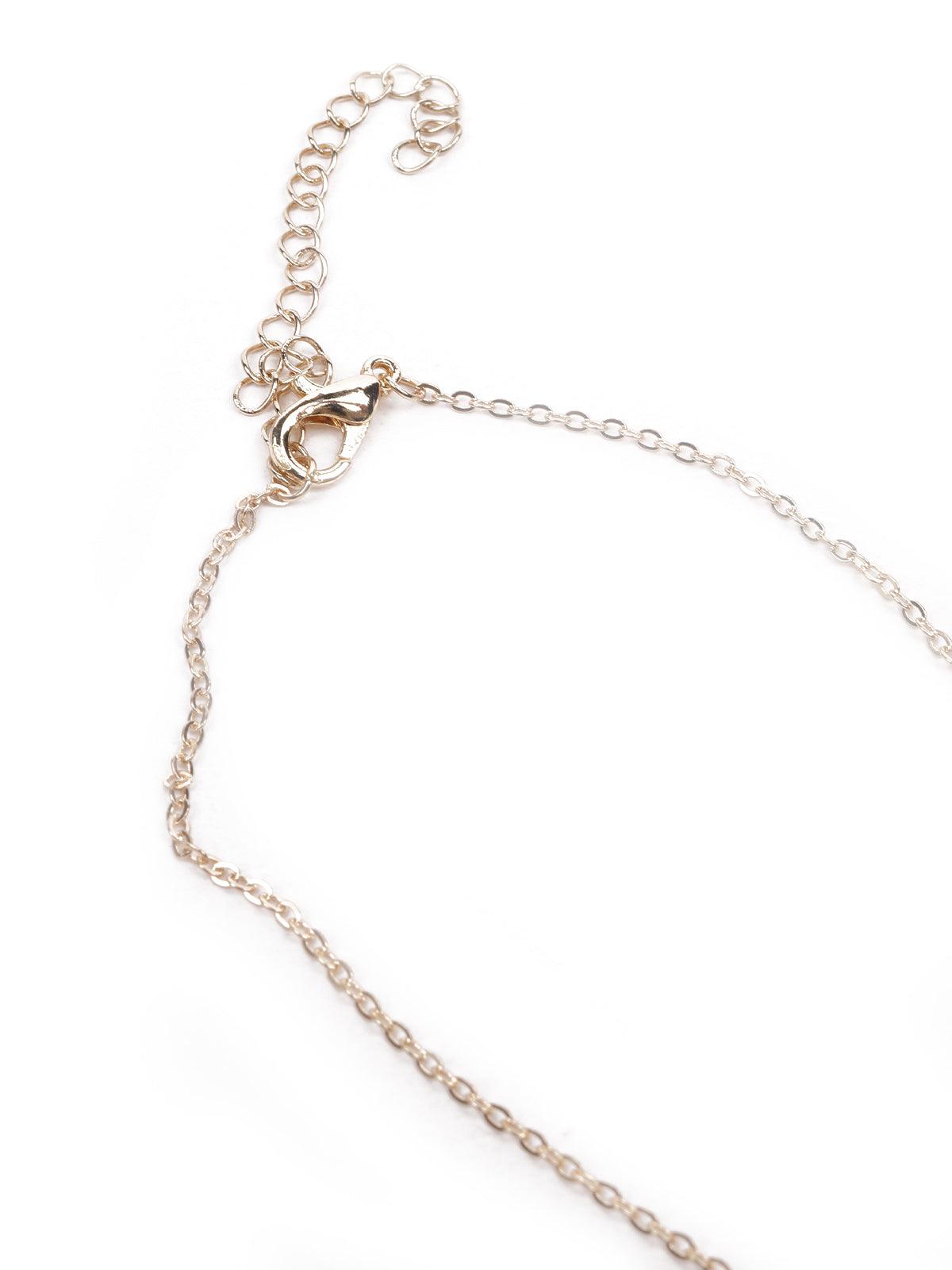 Women's Pendant Necklace Set-Gold - Odette